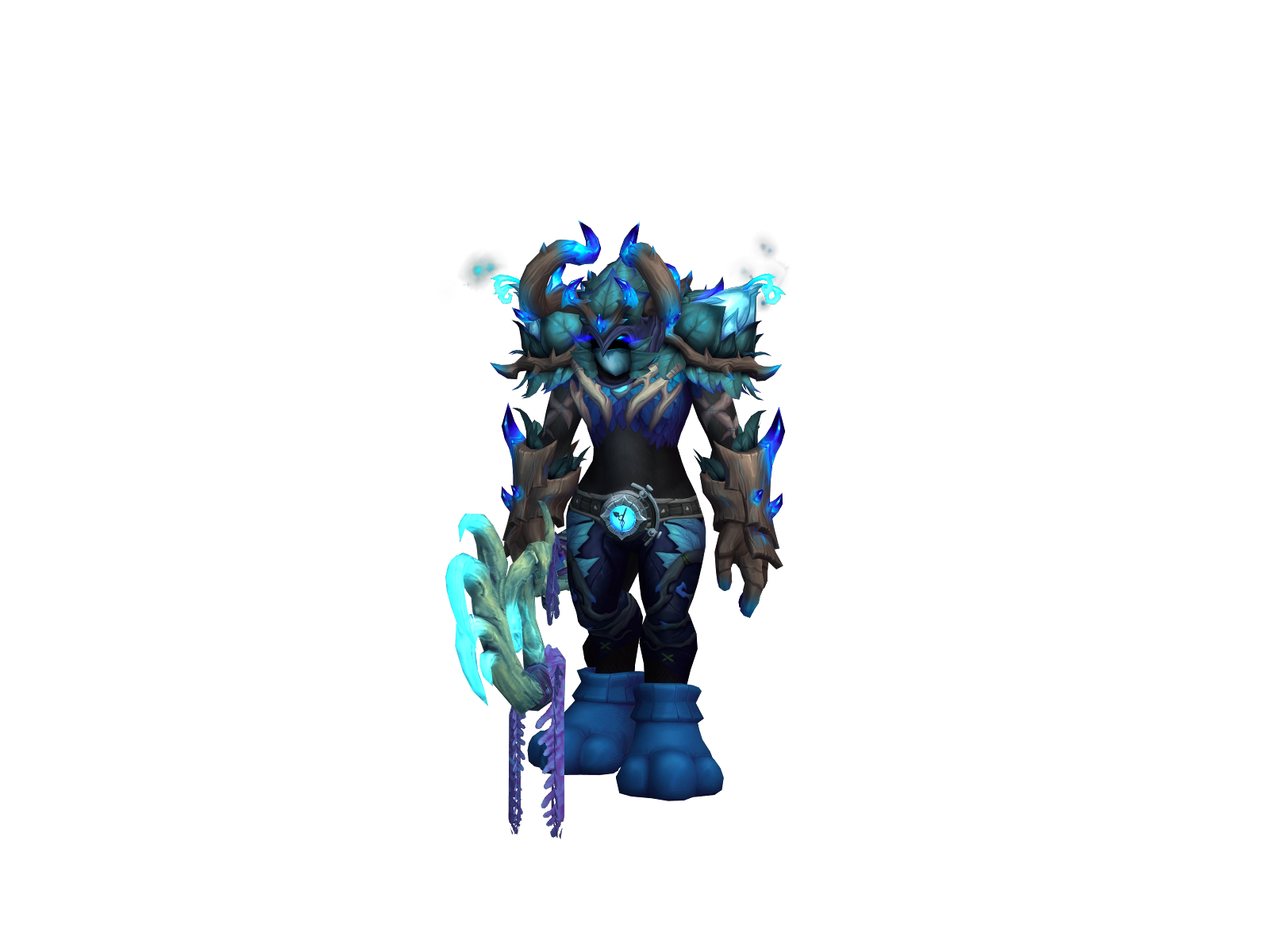Naturé 3D character render