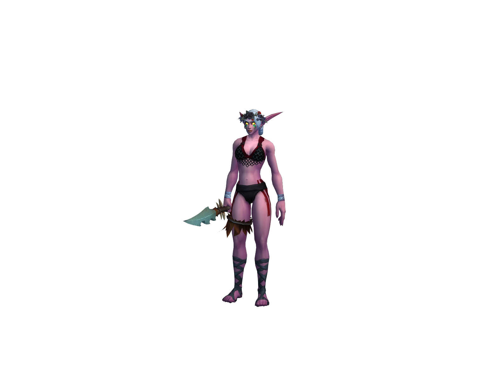 Felyssaria 3D character render