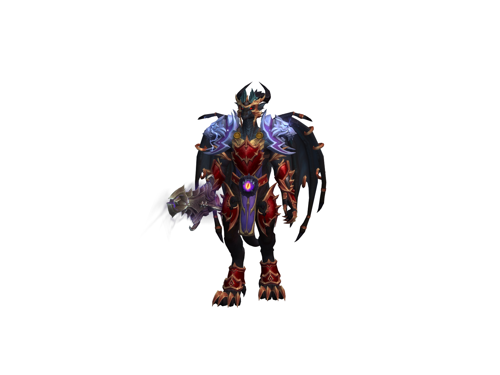 Epôch 3D character render