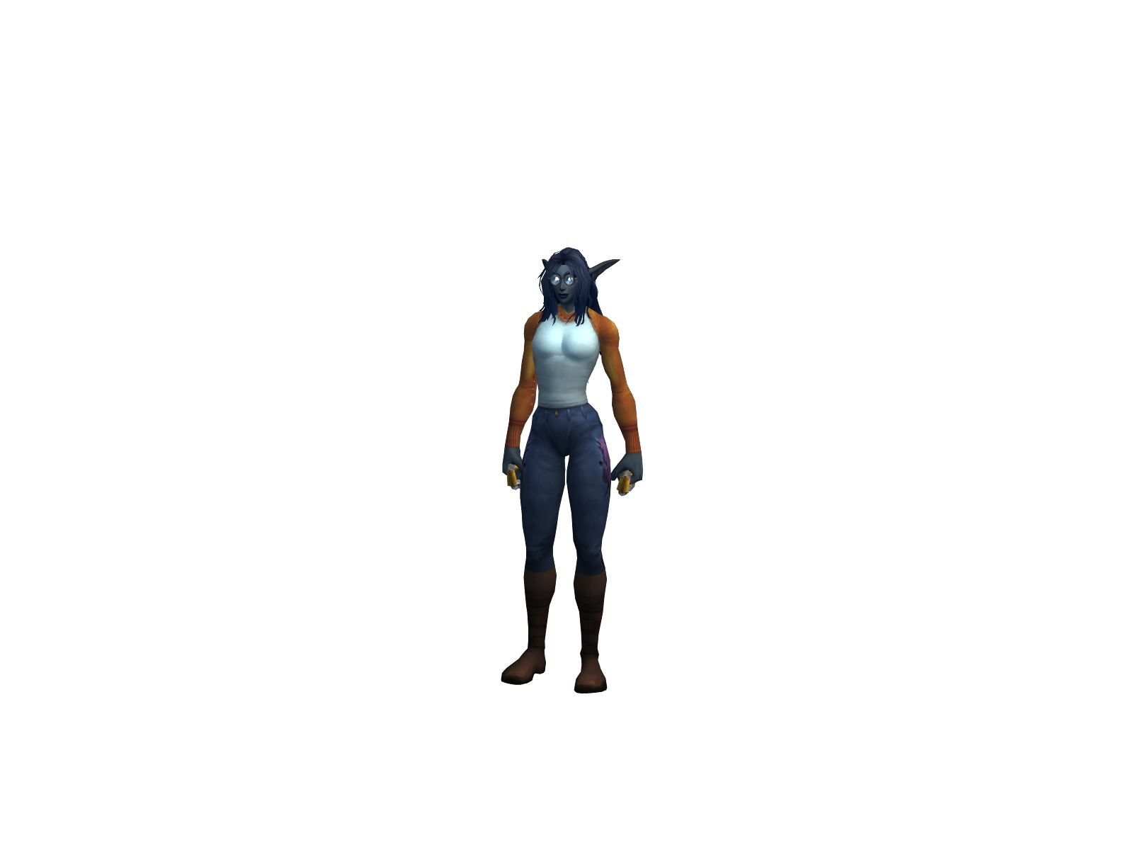 Vanishblind 3D character render