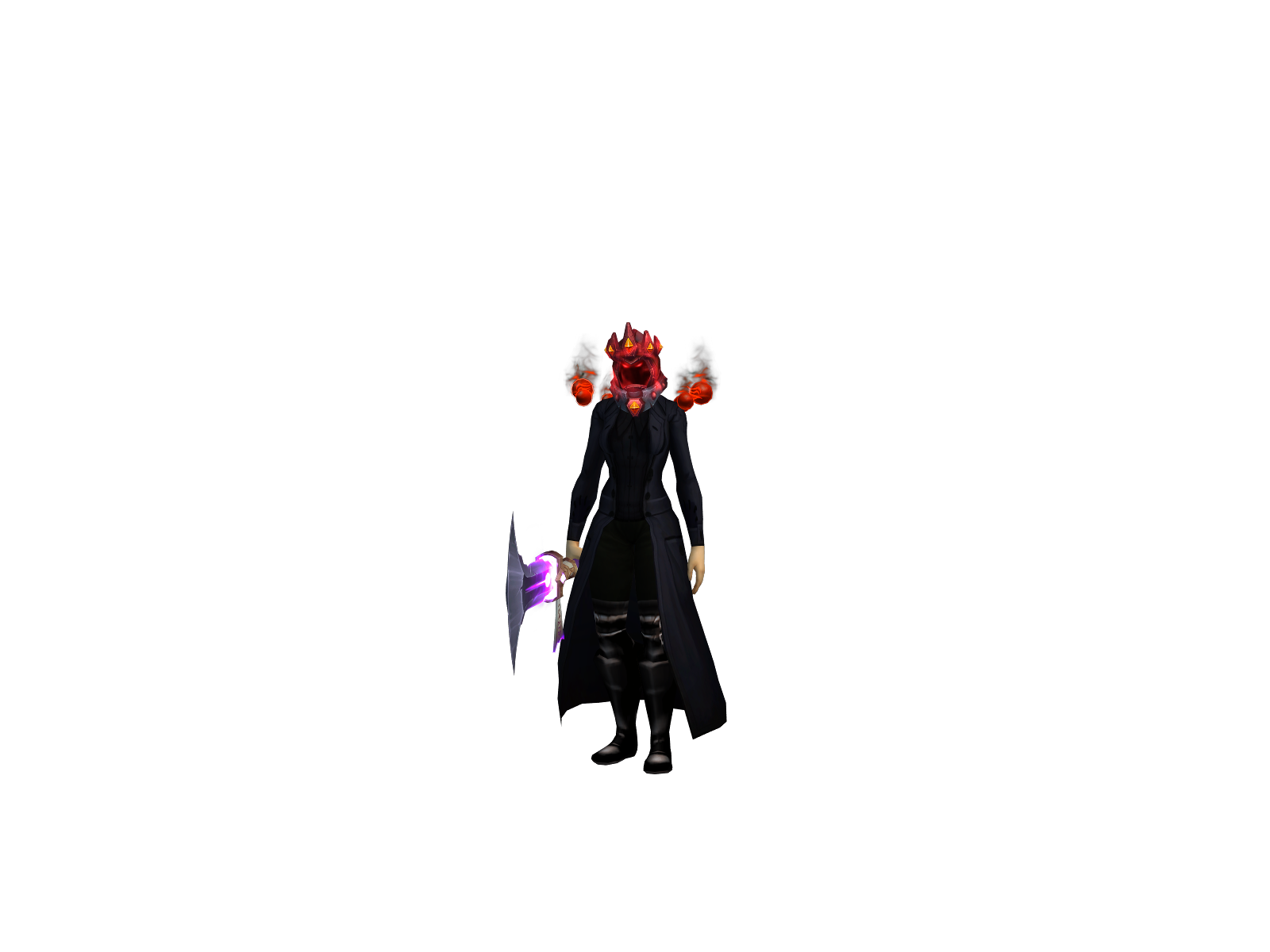 Fistgiver 3D character render