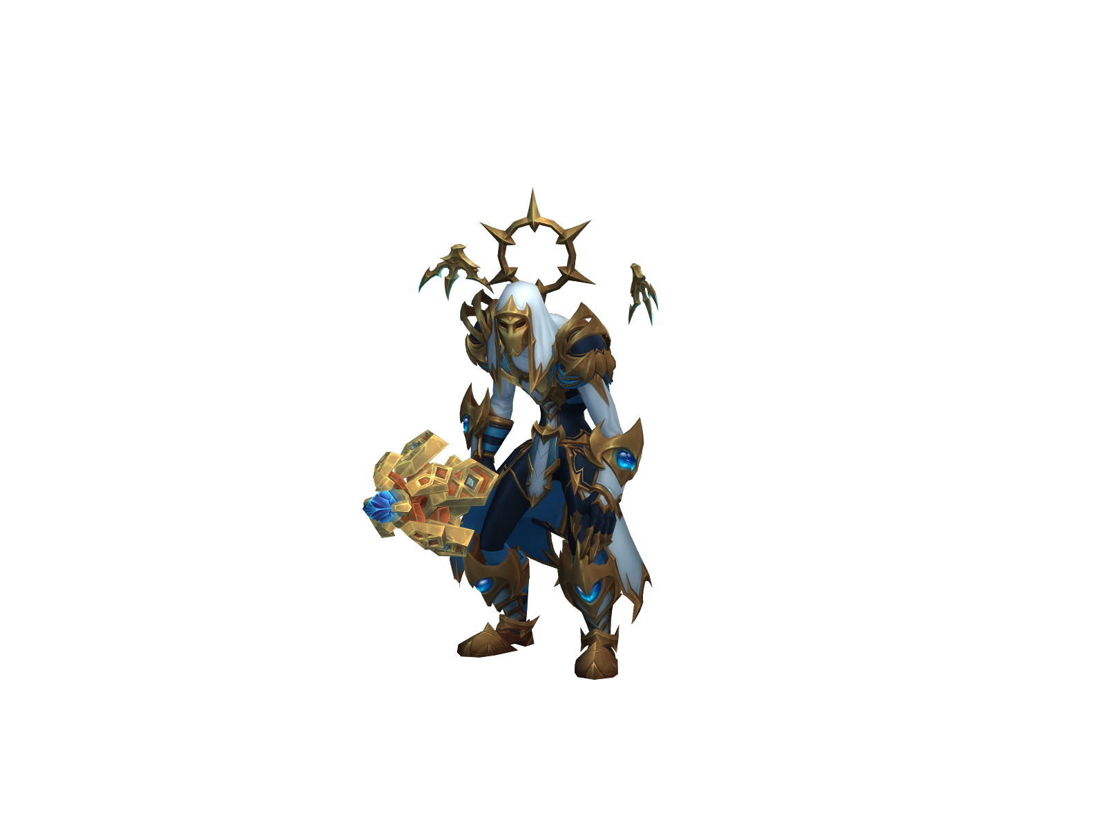 Putridcure 3D character render