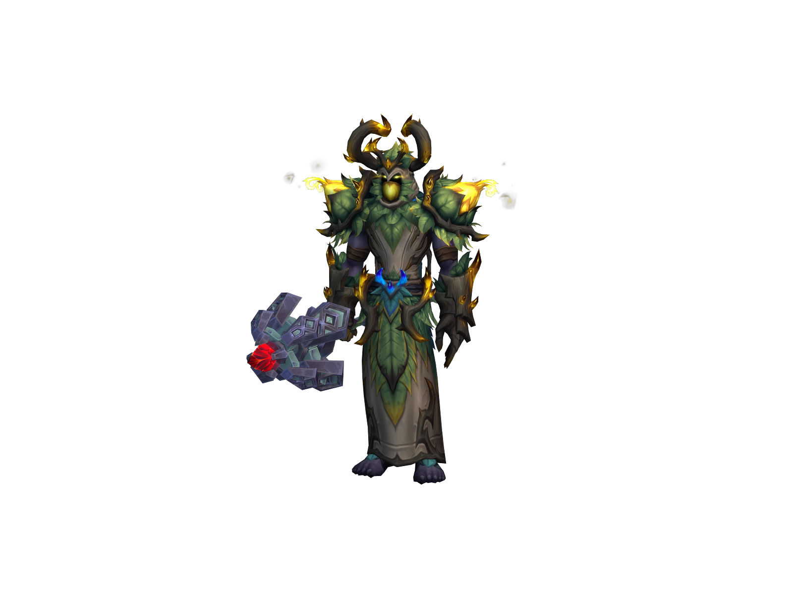 Brolik 3D character render