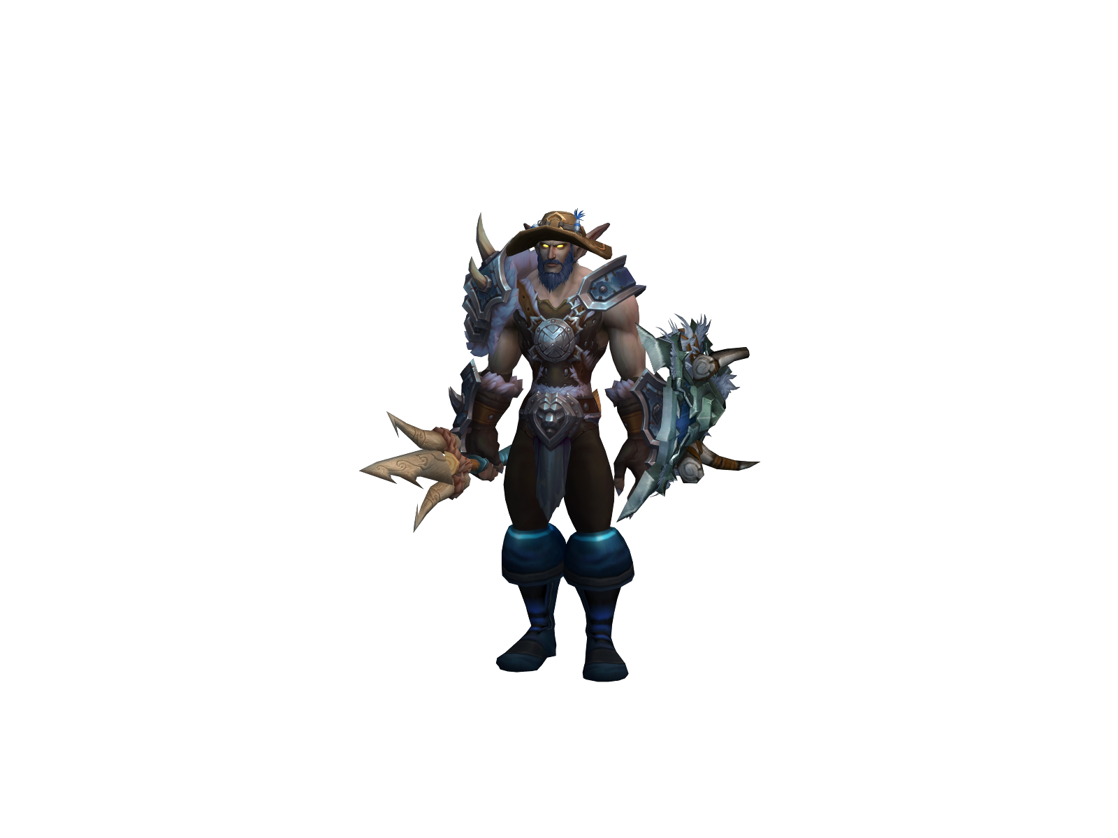 Mythrebor 3D character render