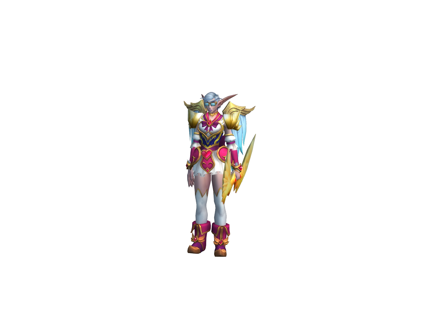 Anania 3D character render