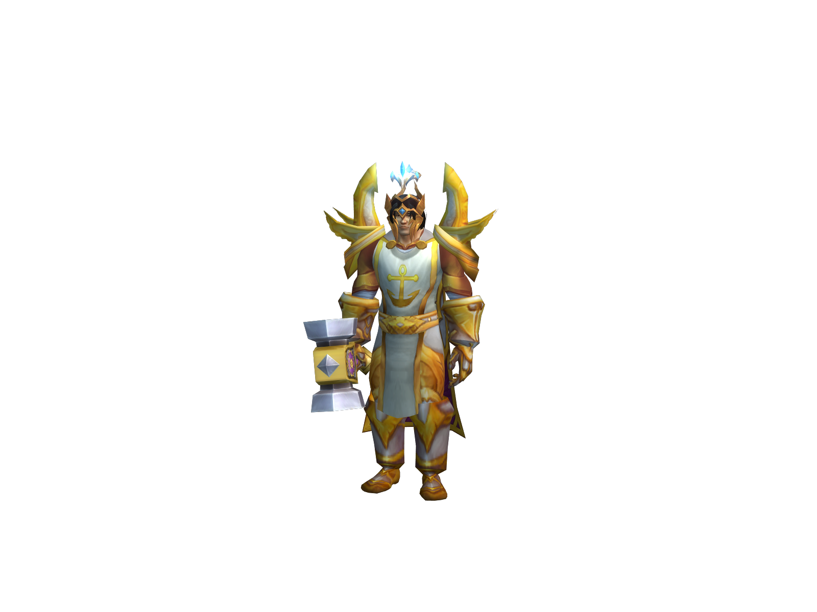 Ándres 3D character render