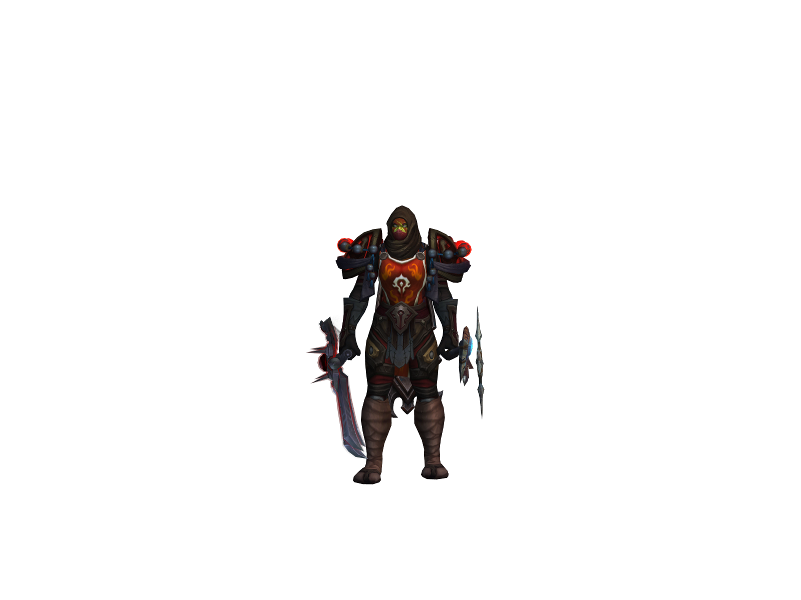 Deocide 3D character render
