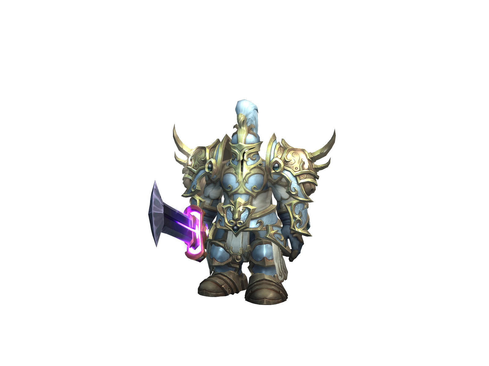 Wolrick 3D character render