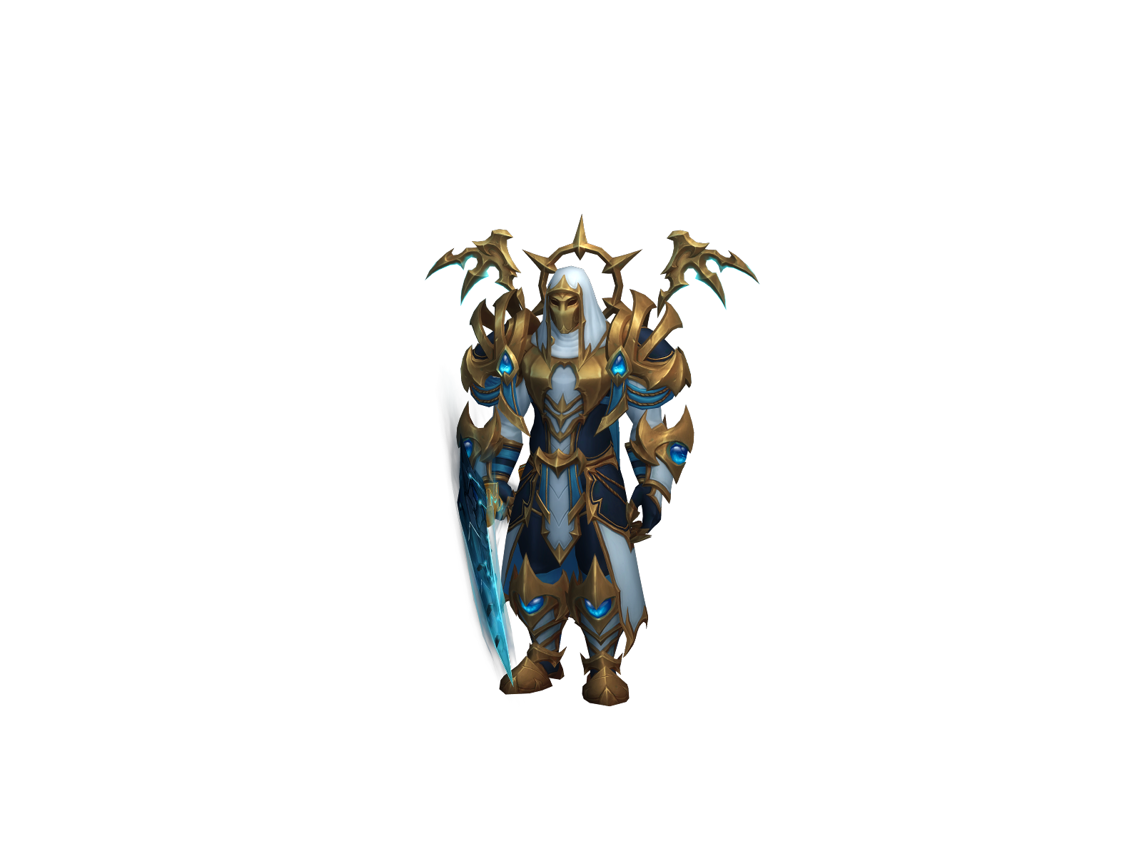 Azíel 3D character render