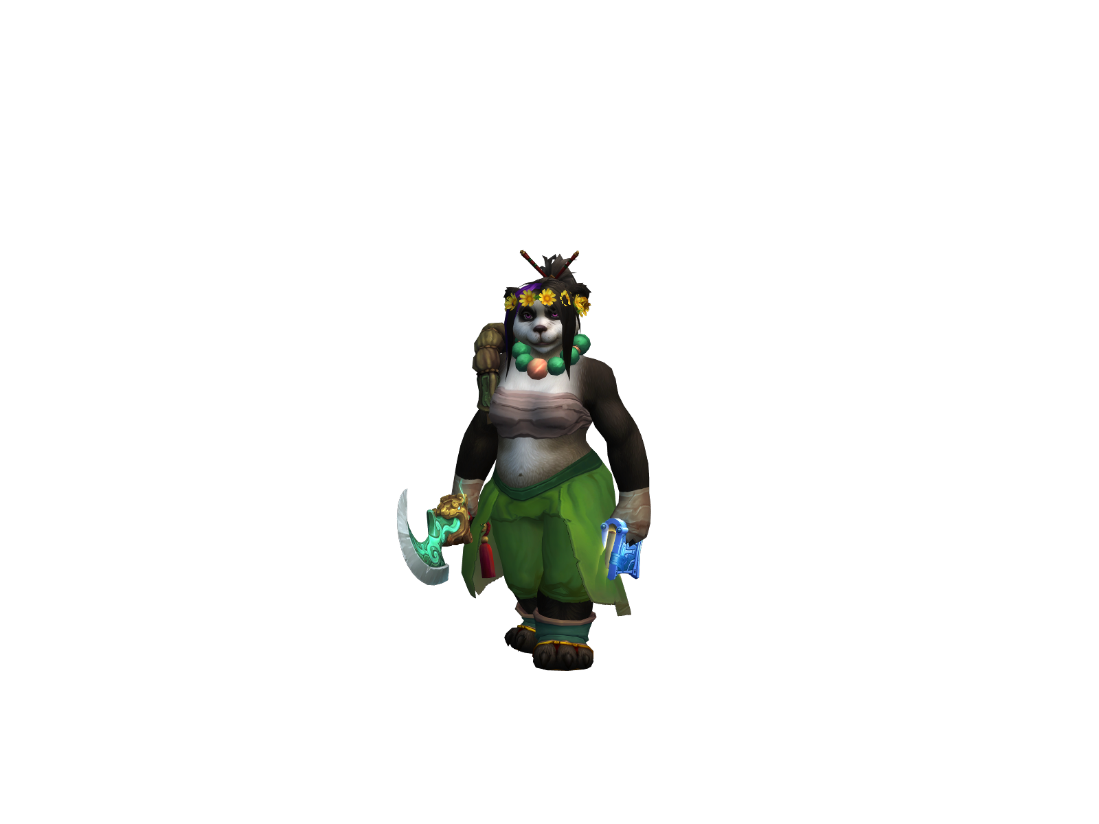 Autotheos 3D character render