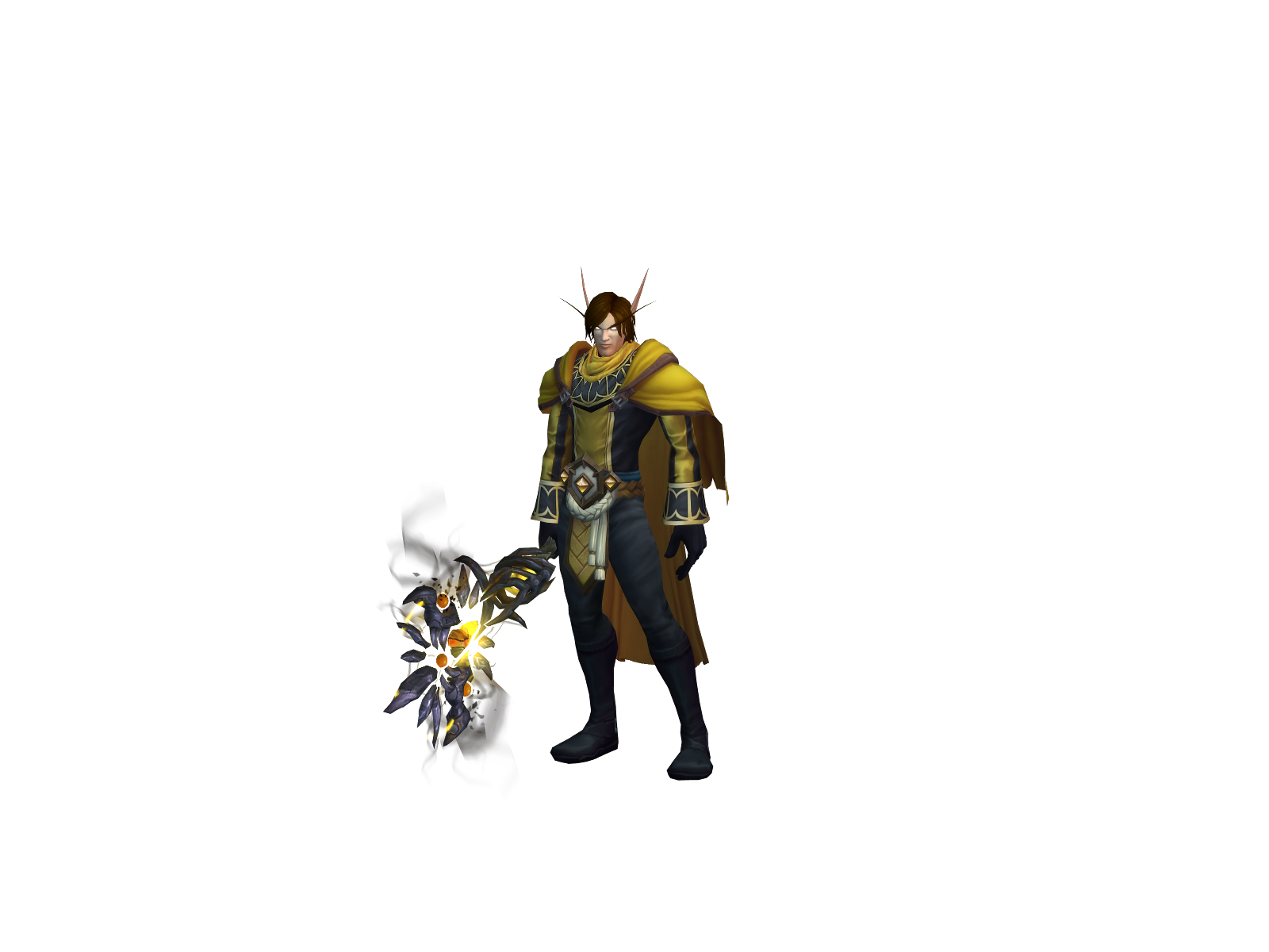 Rhaelythian 3D character render