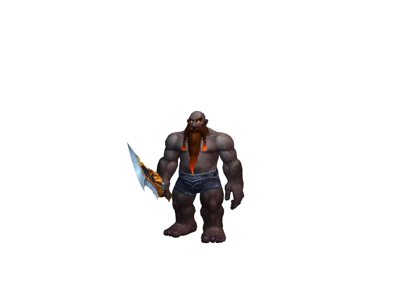 Sledgehåmmer 3D character render