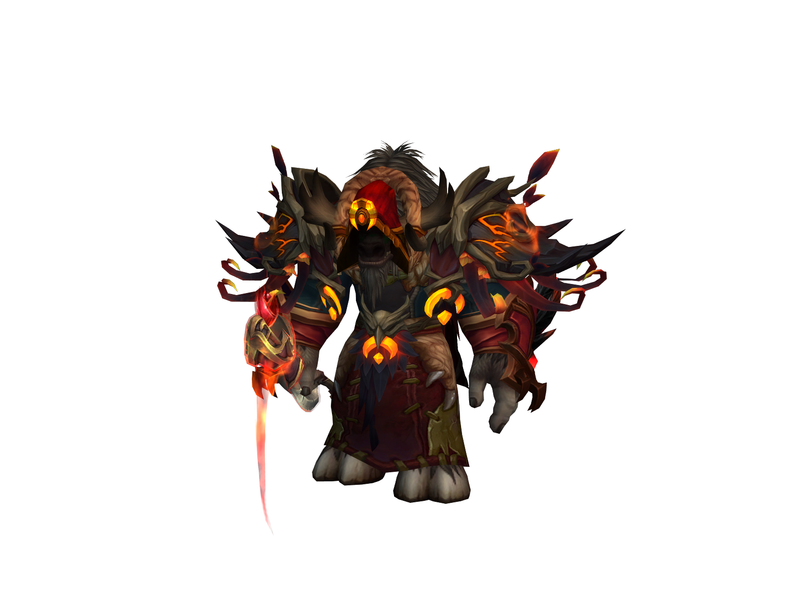 Caromaeic 3D character render