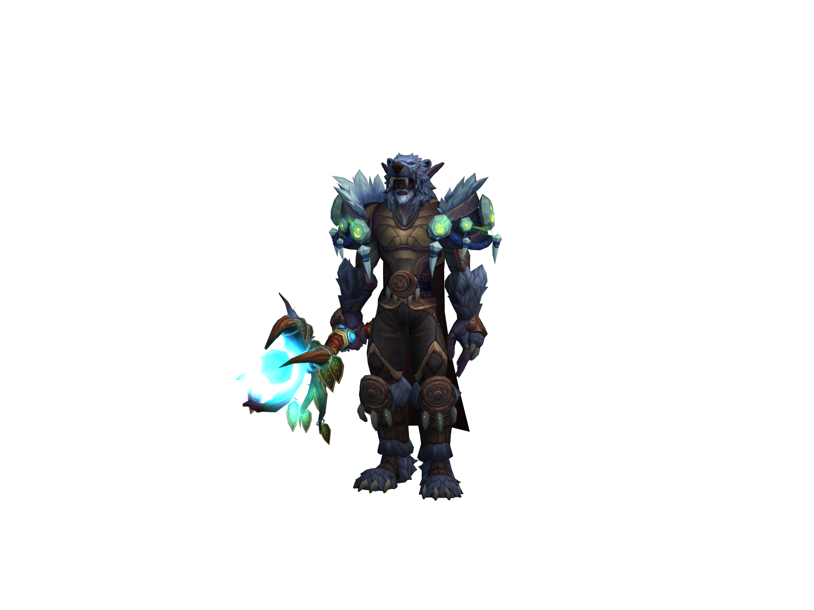 Crowehn 3D character render