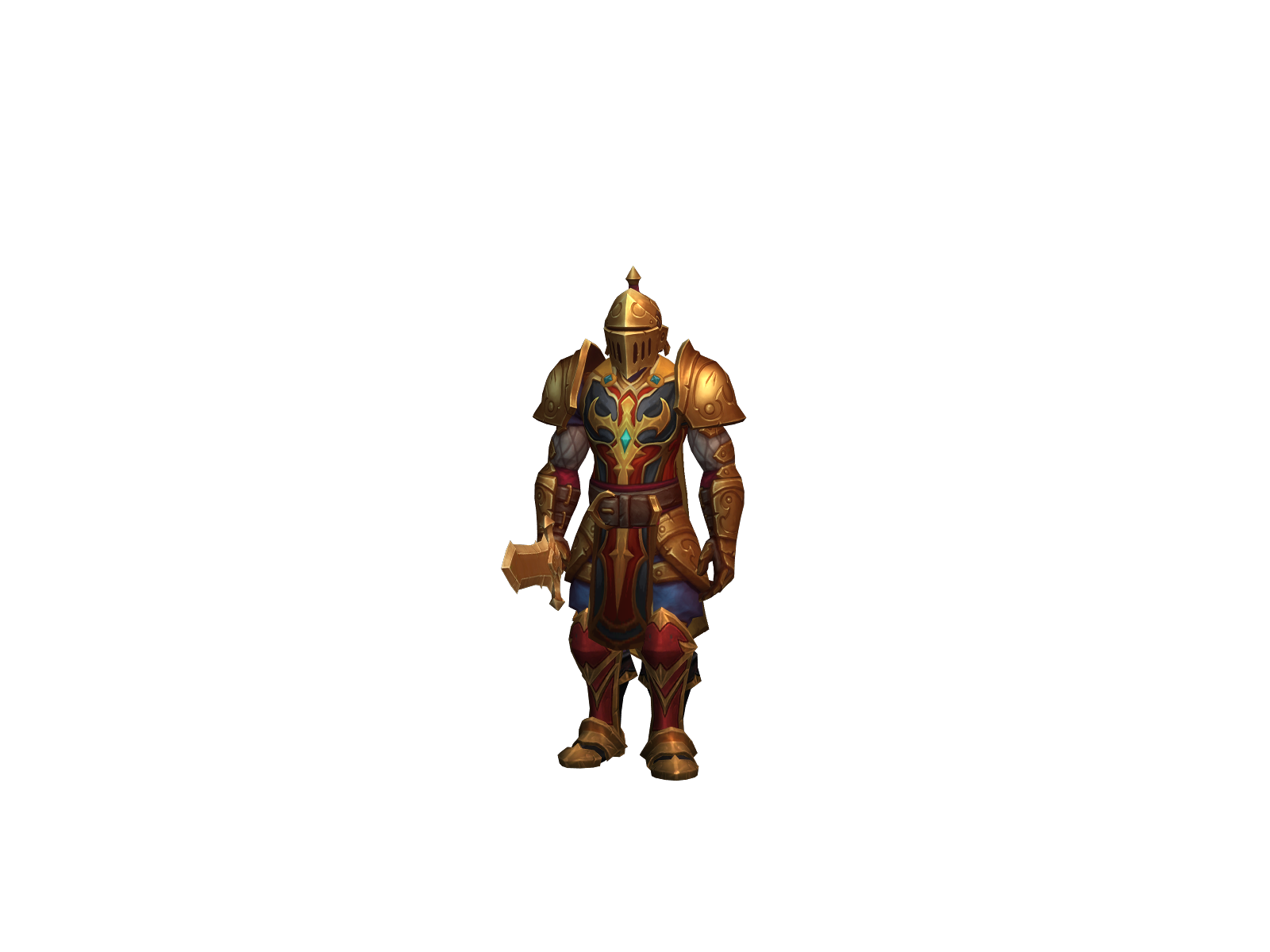 Demant 3D character render