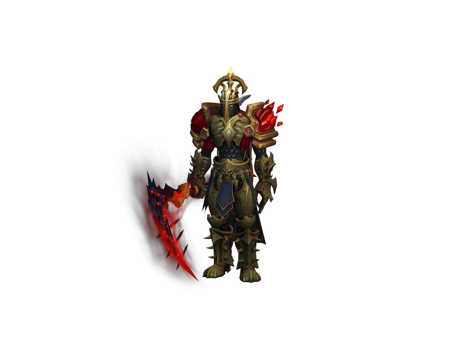 Cascadic 3D character render