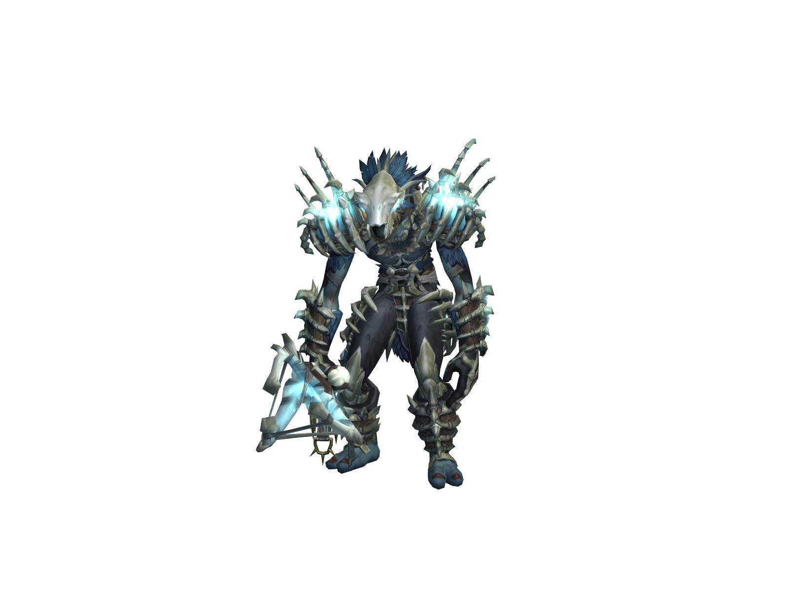 Sòuth 3D character render