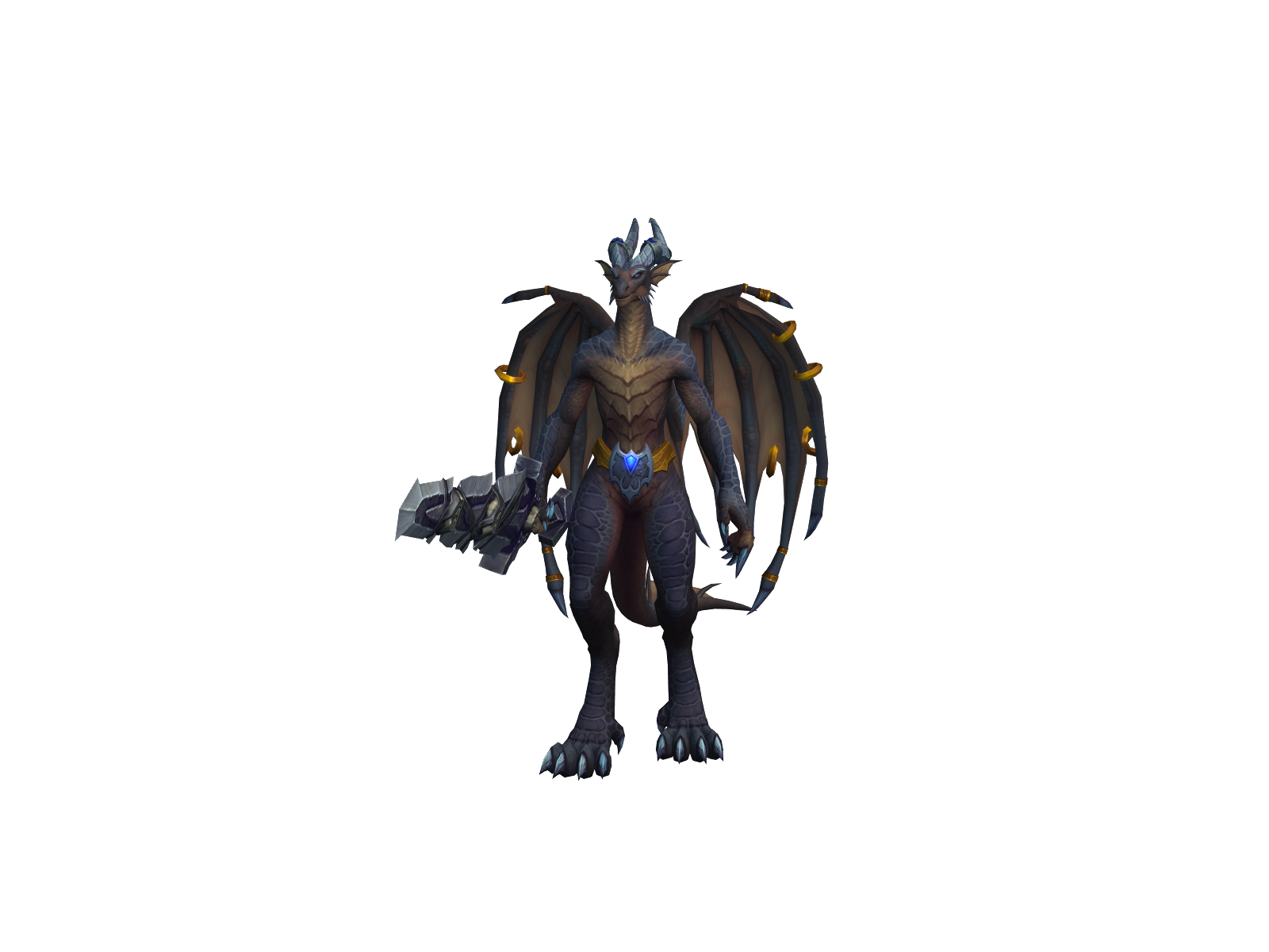 Dranaaru 3D character render