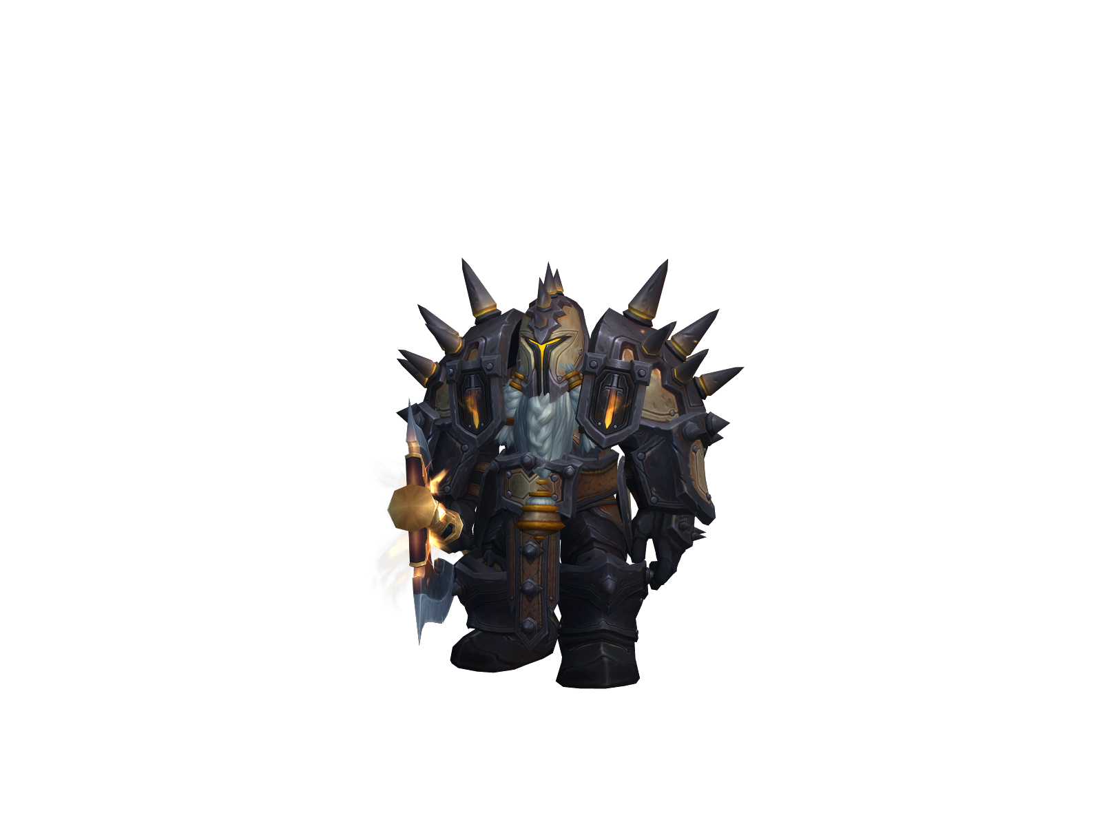 Warruck 3D character render