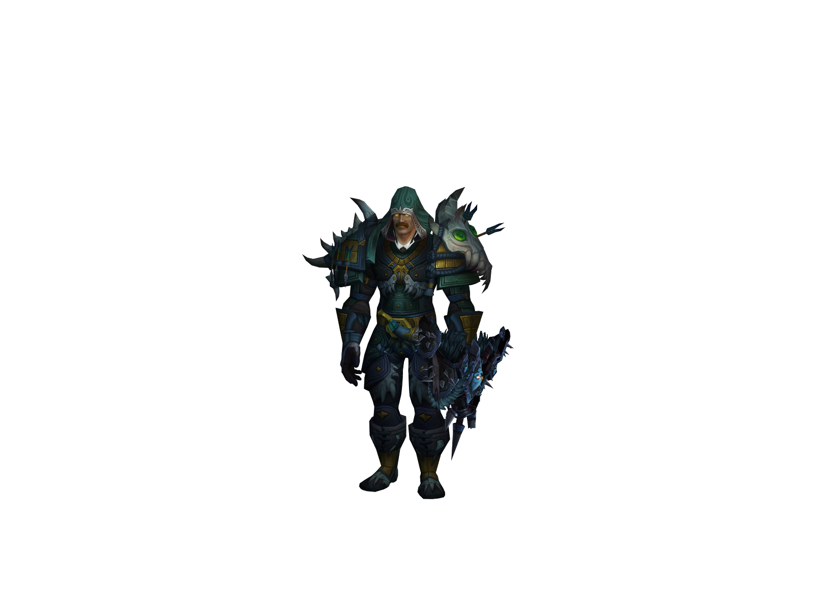 Hipfur 3D character render