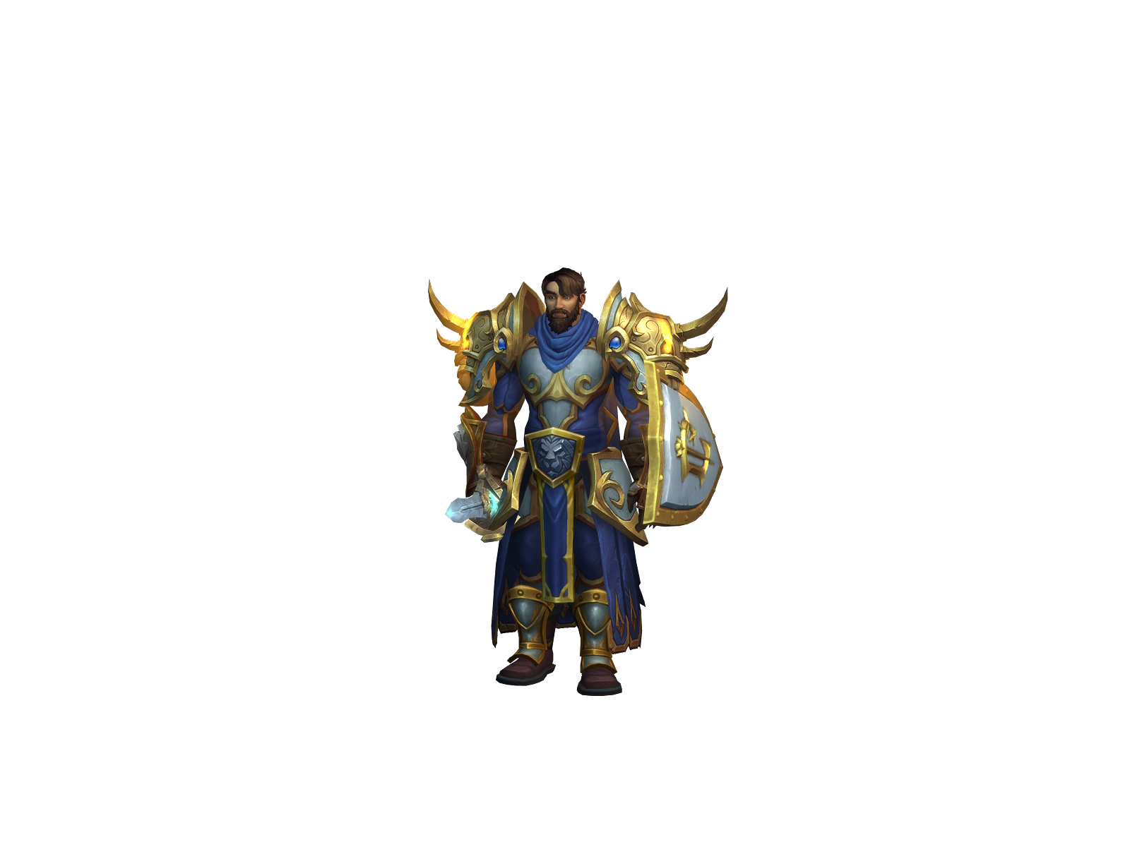 Nightmournê 3D character render