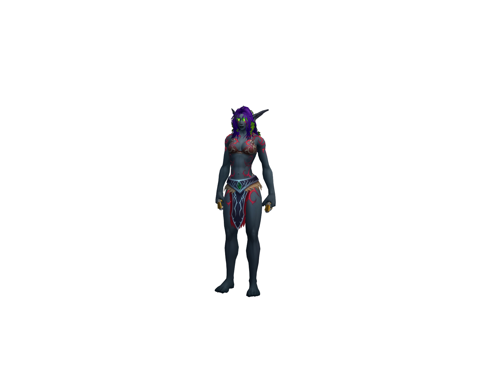 Khyalieszali 3D character render