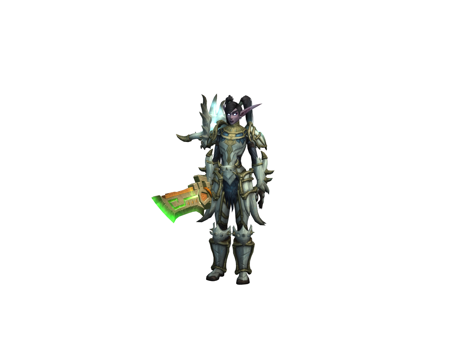 Tizzic 3D character render