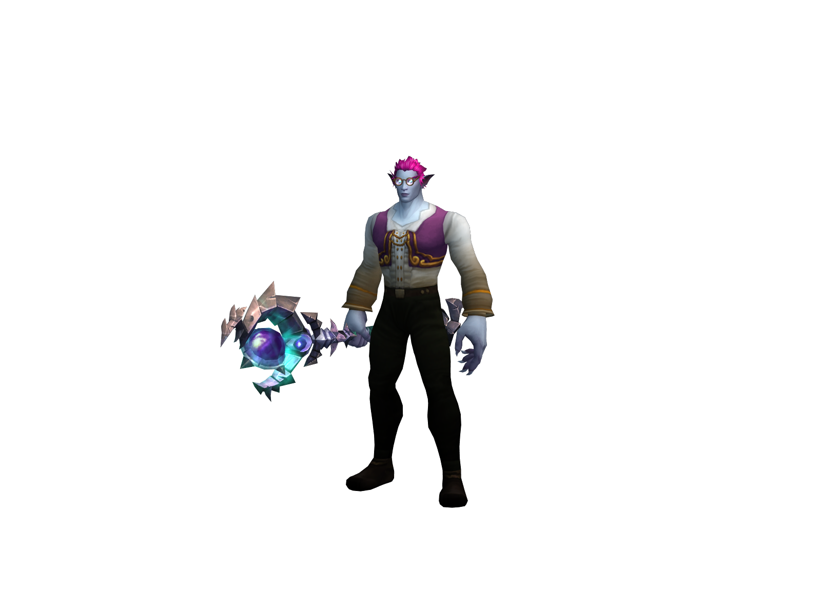 Jackabstract 3D character render