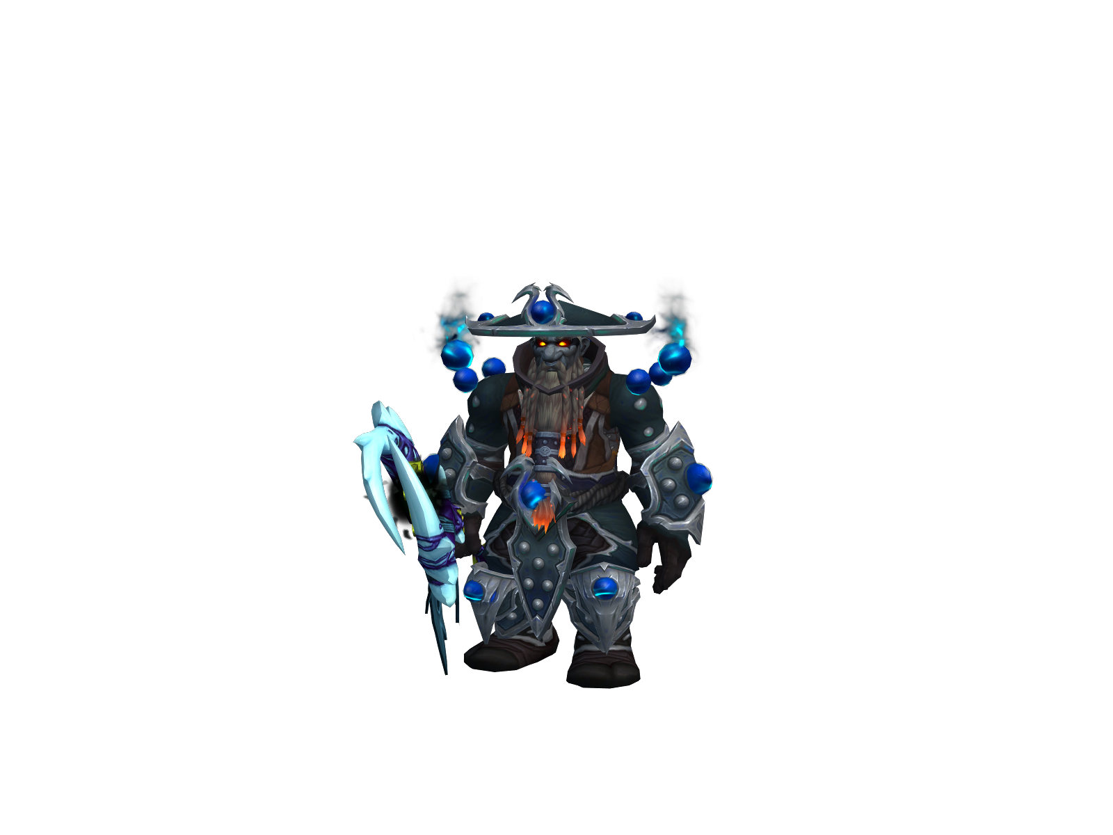 Machogin 3D character render