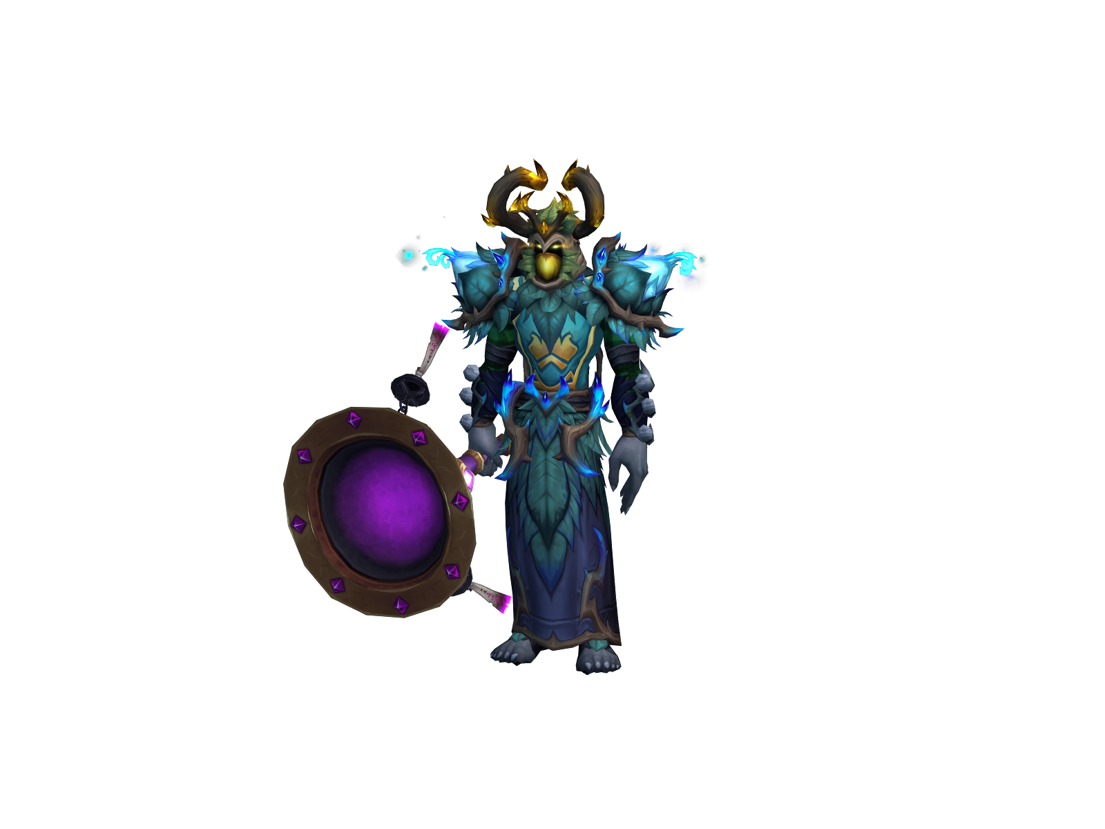 Maulee 3D character render