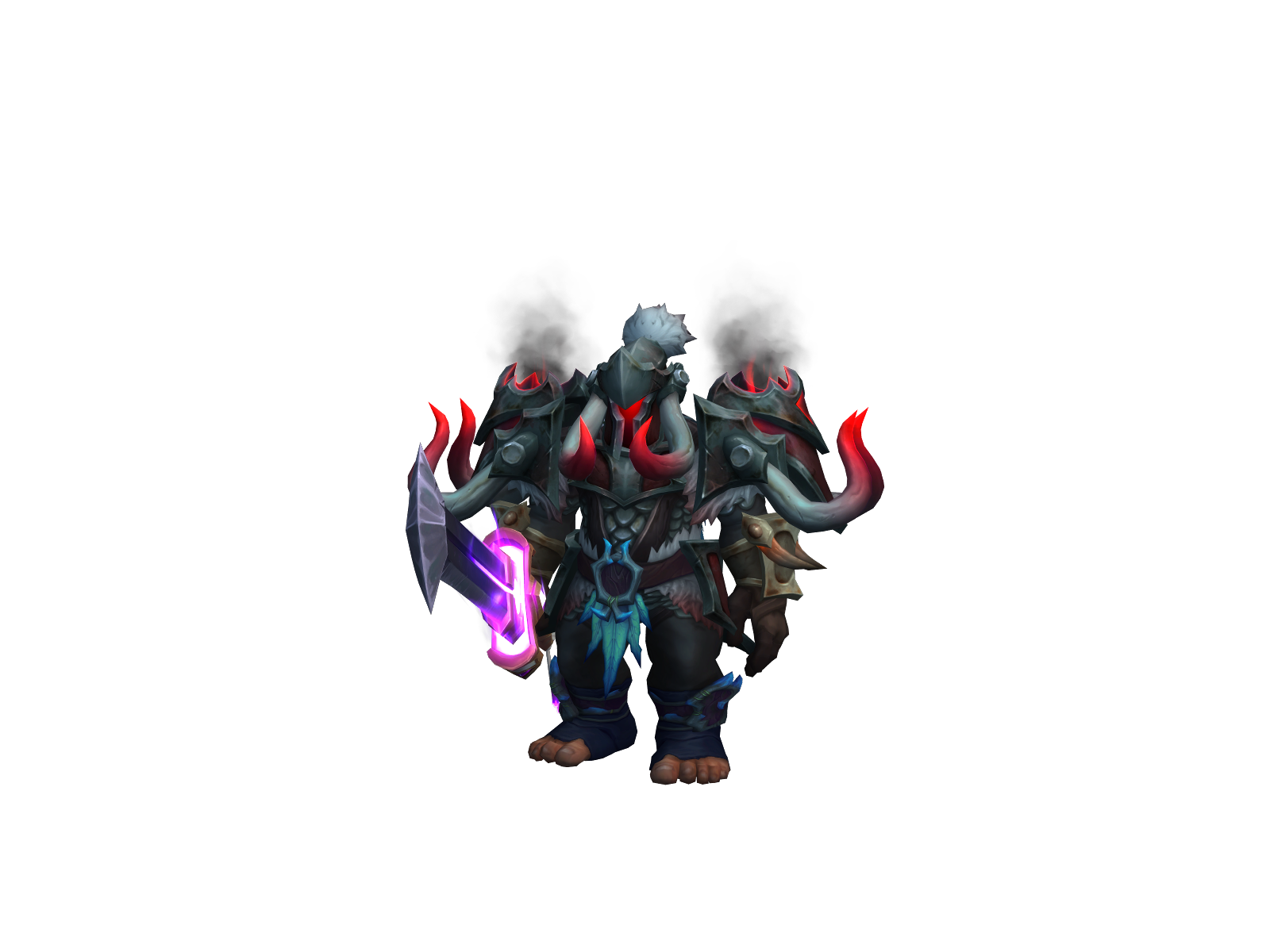 Astartees 3D character render