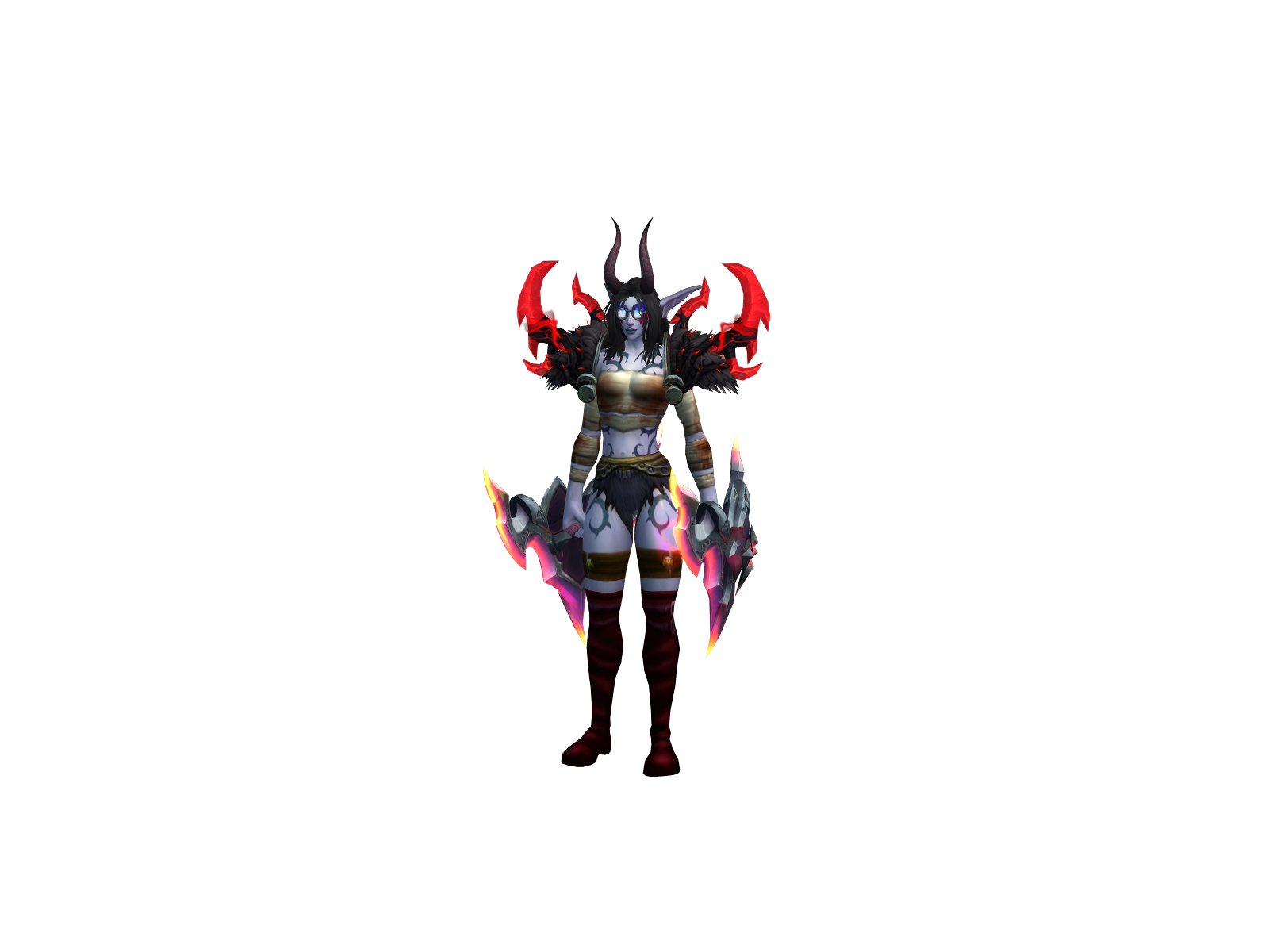 Cutefangs 3D character render
