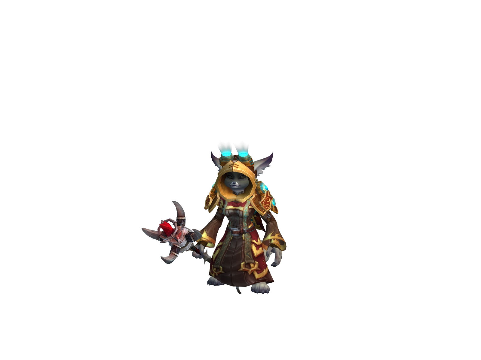 Nuumuu 3D character render