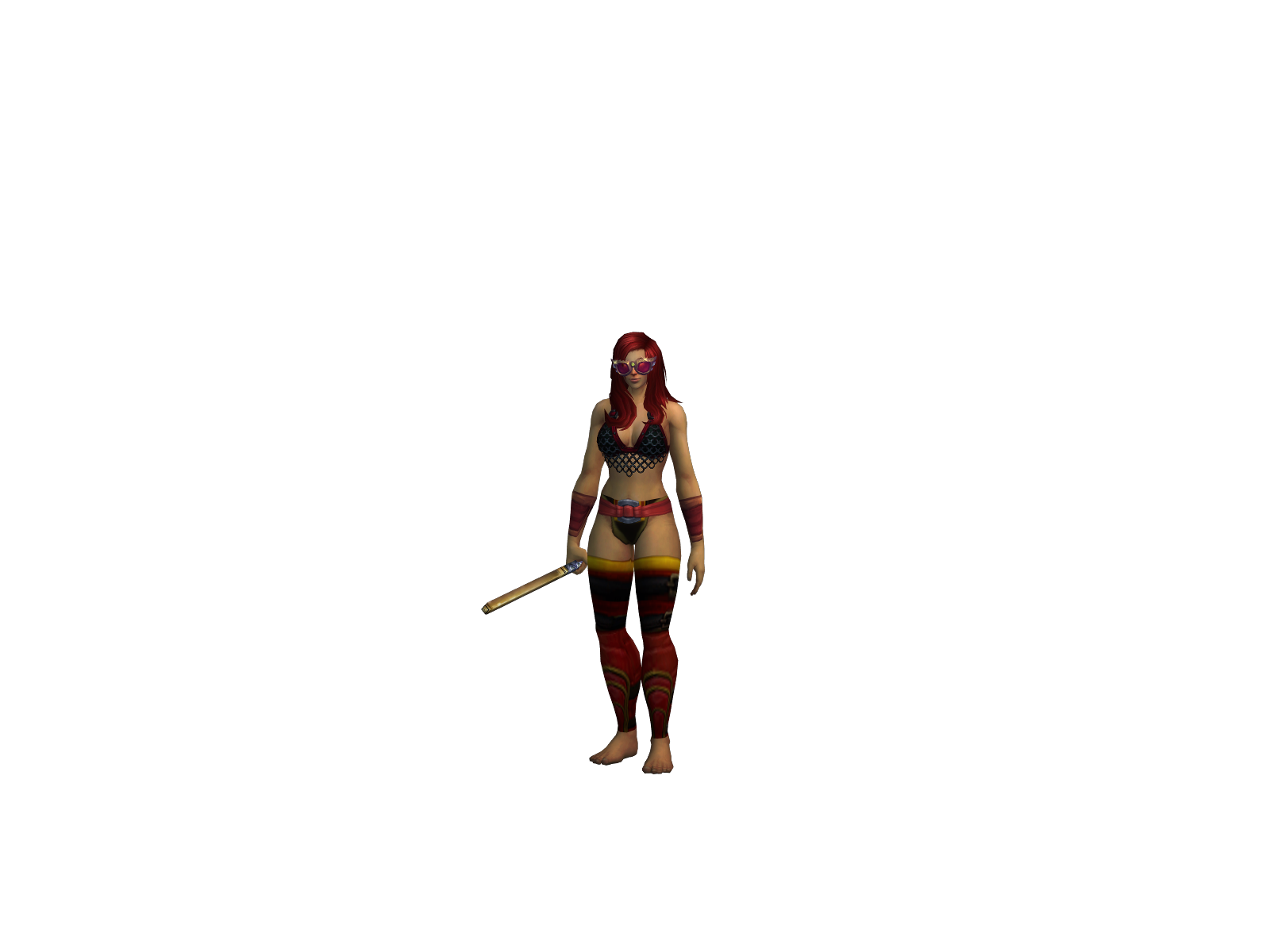 Sohotritenow 3D character render