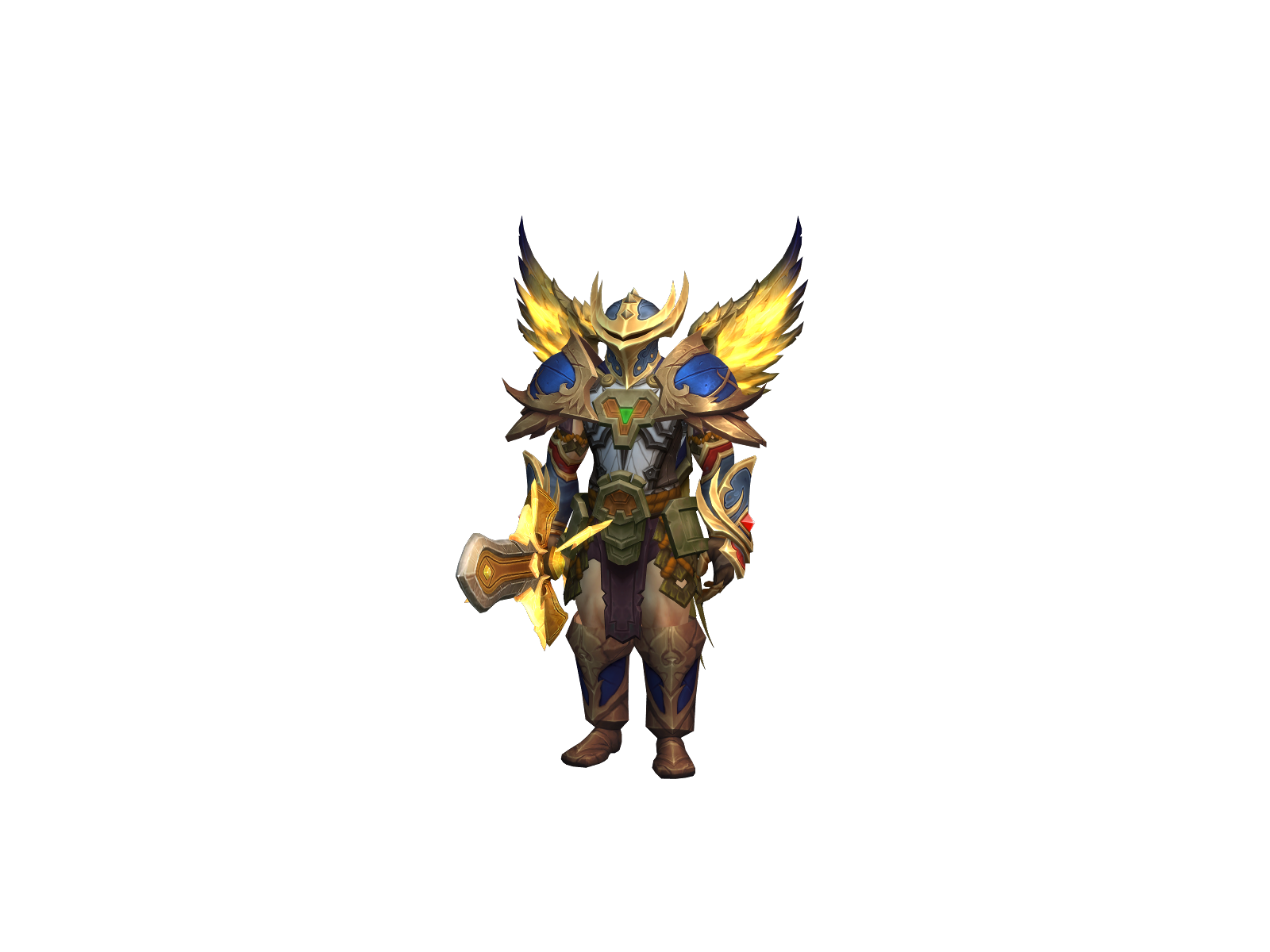 Kythas 3D character render