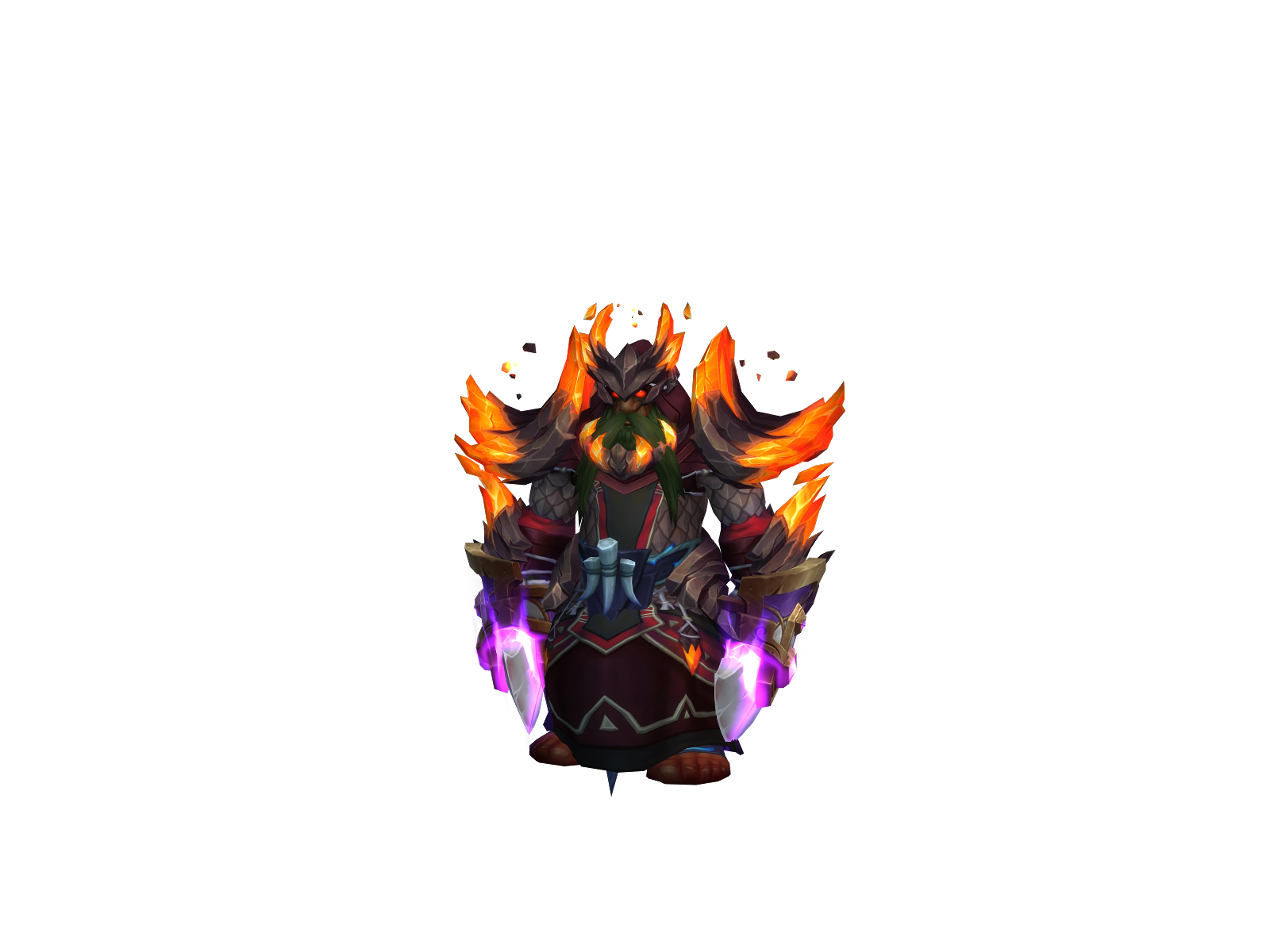 Fredricksham 3D character render