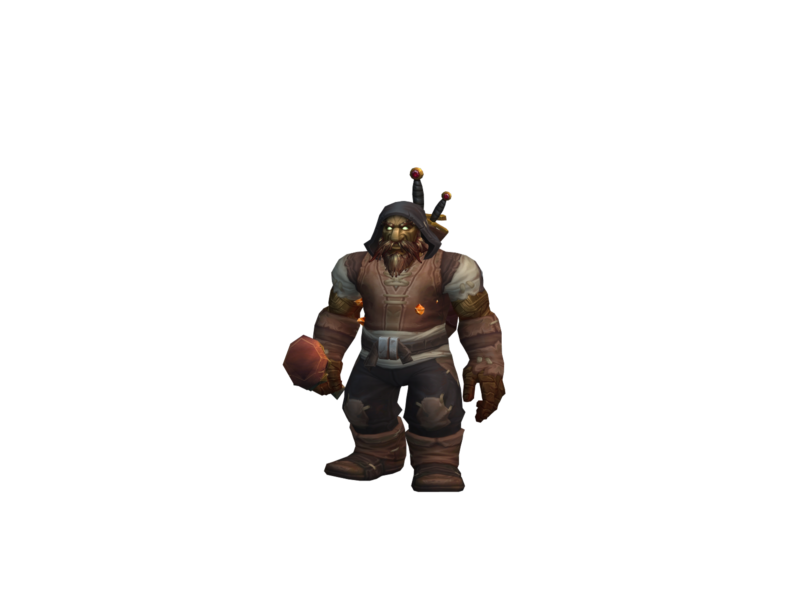 Smallandmad 3D character render