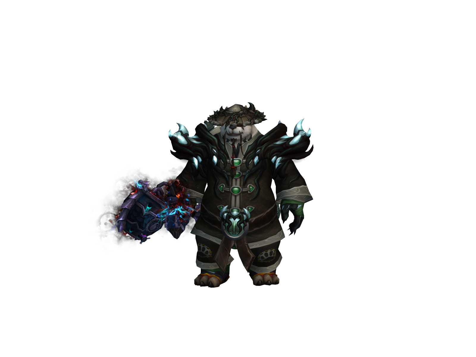 Rainyfist 3D character render