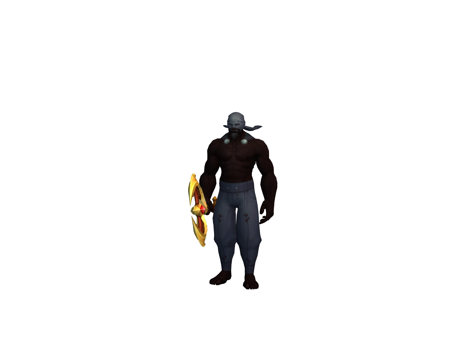 Ladarius 3D character render
