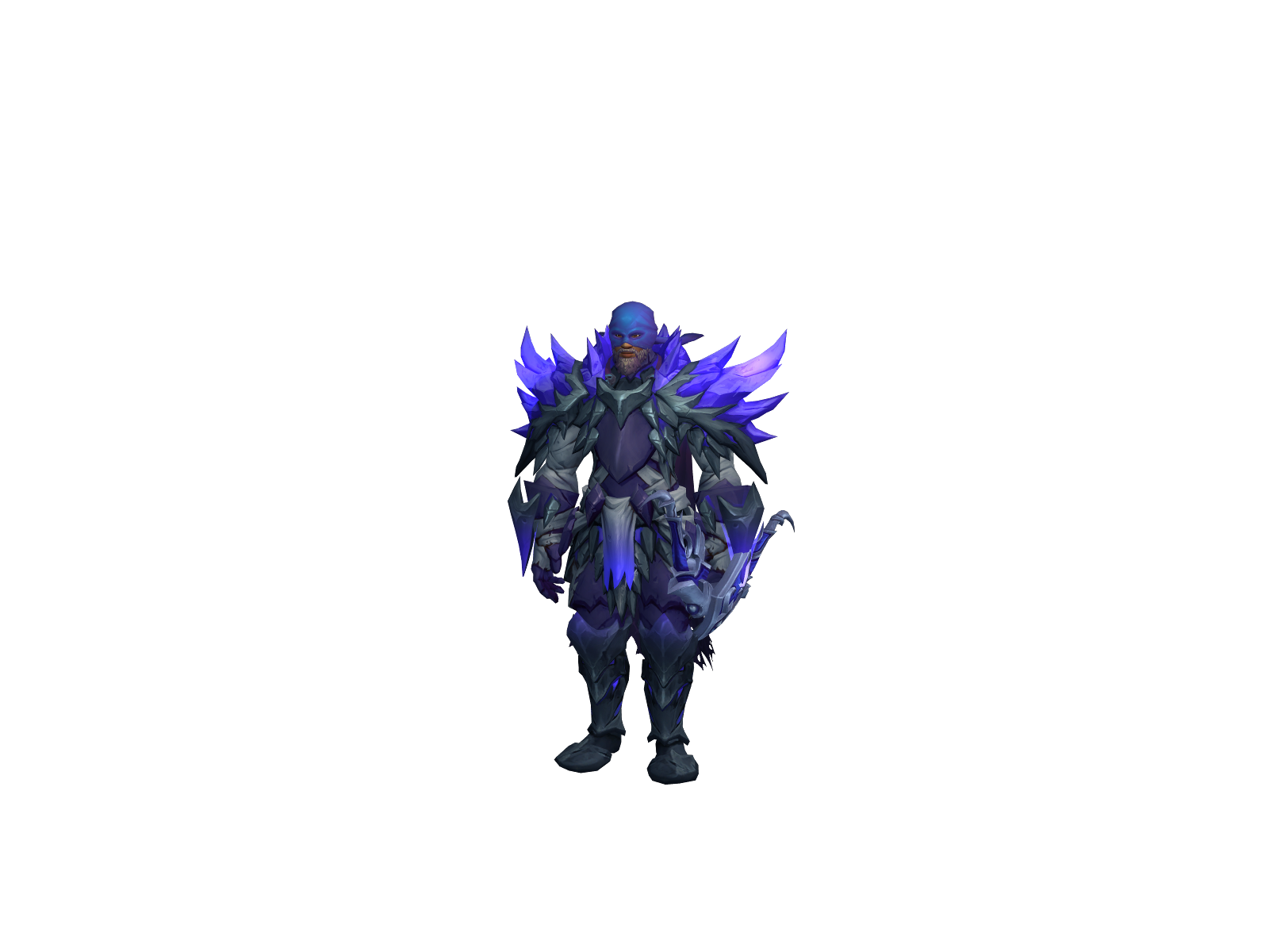 Justßlaze 3D character render