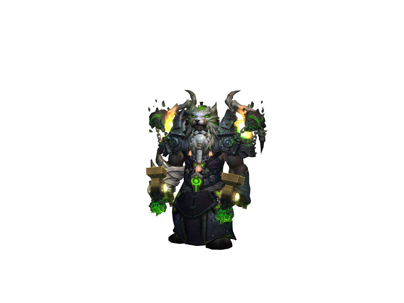 Felshaman 3D character render