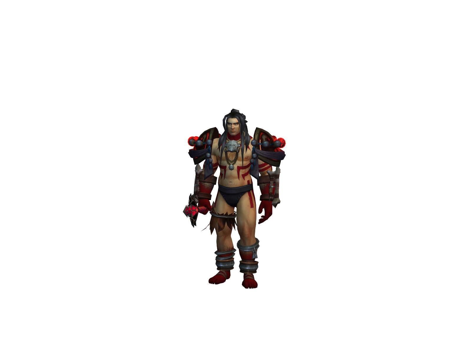 Leerannan 3D character render