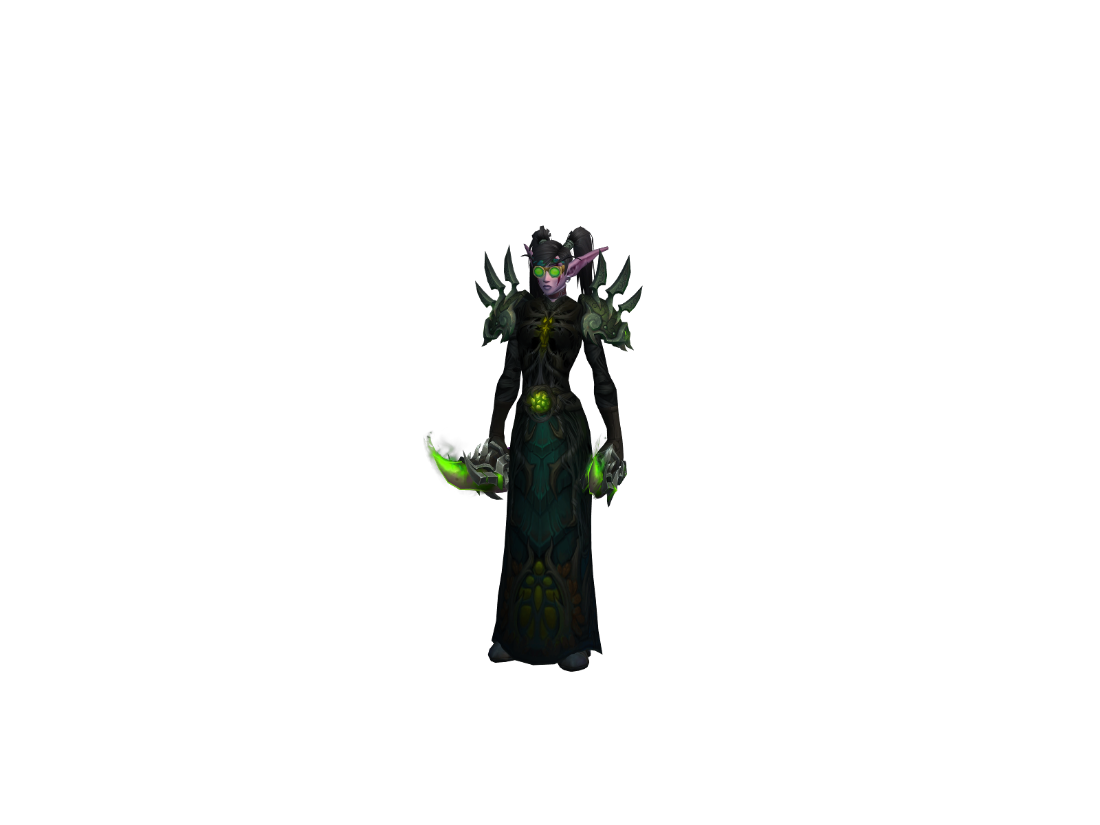 Mistykr 3D character render
