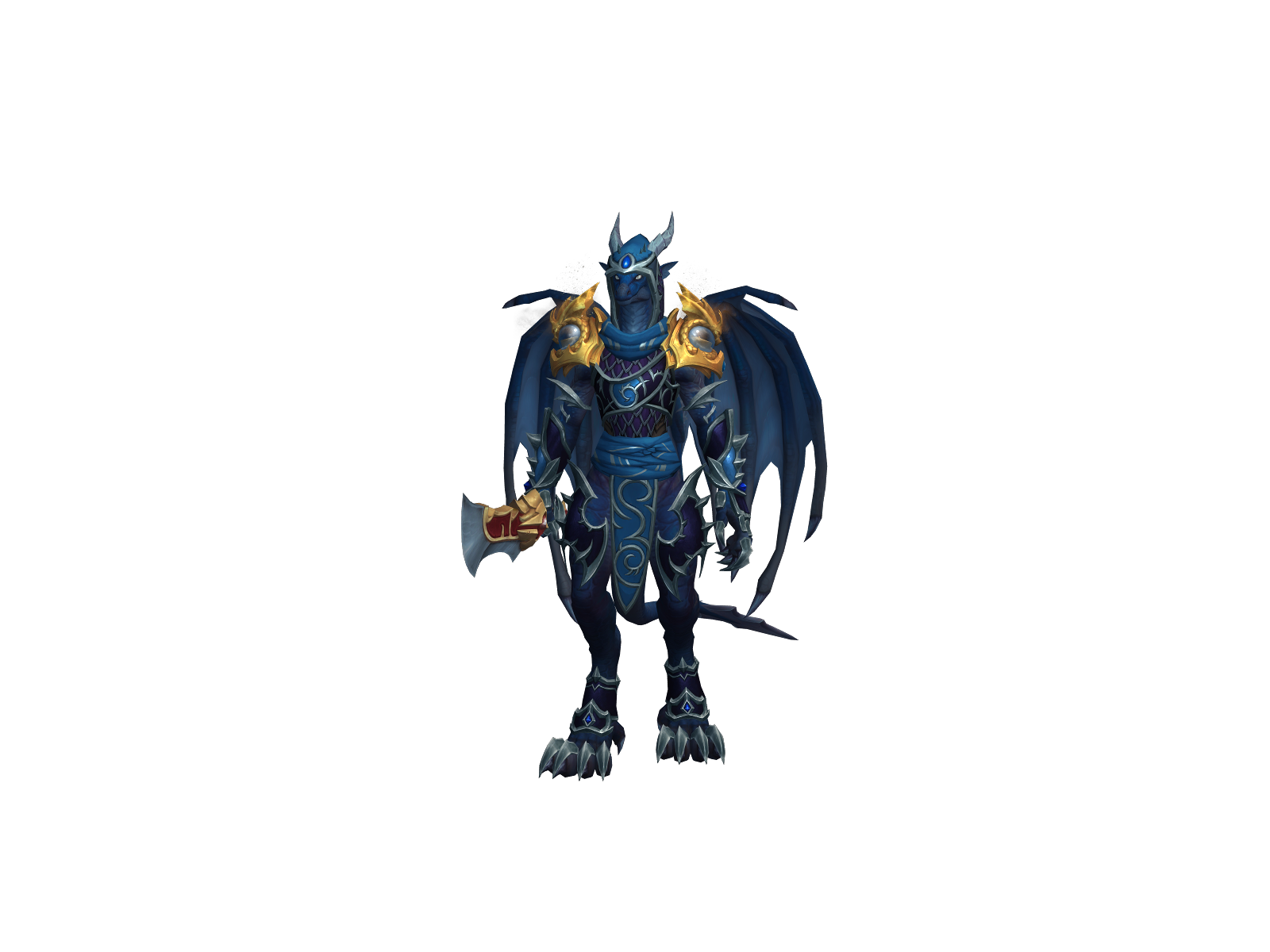 Dracignis 3D character render