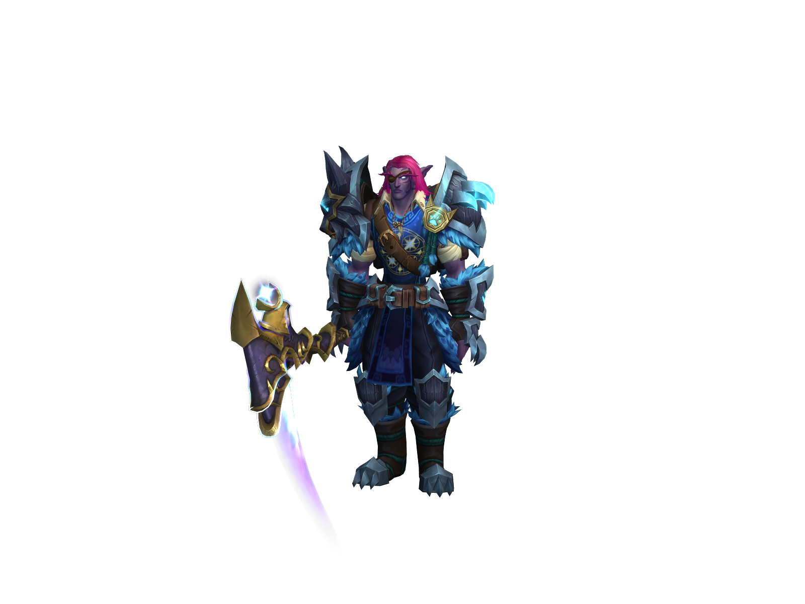 Wykez 3D character render