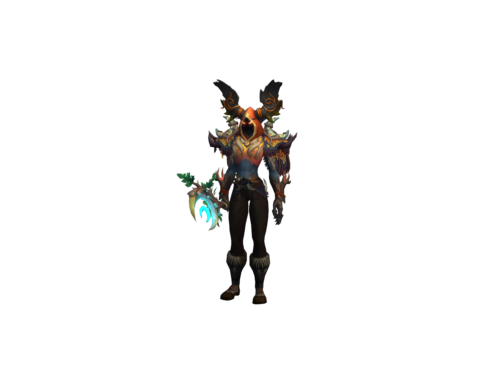 Malfaptotin 3D character render