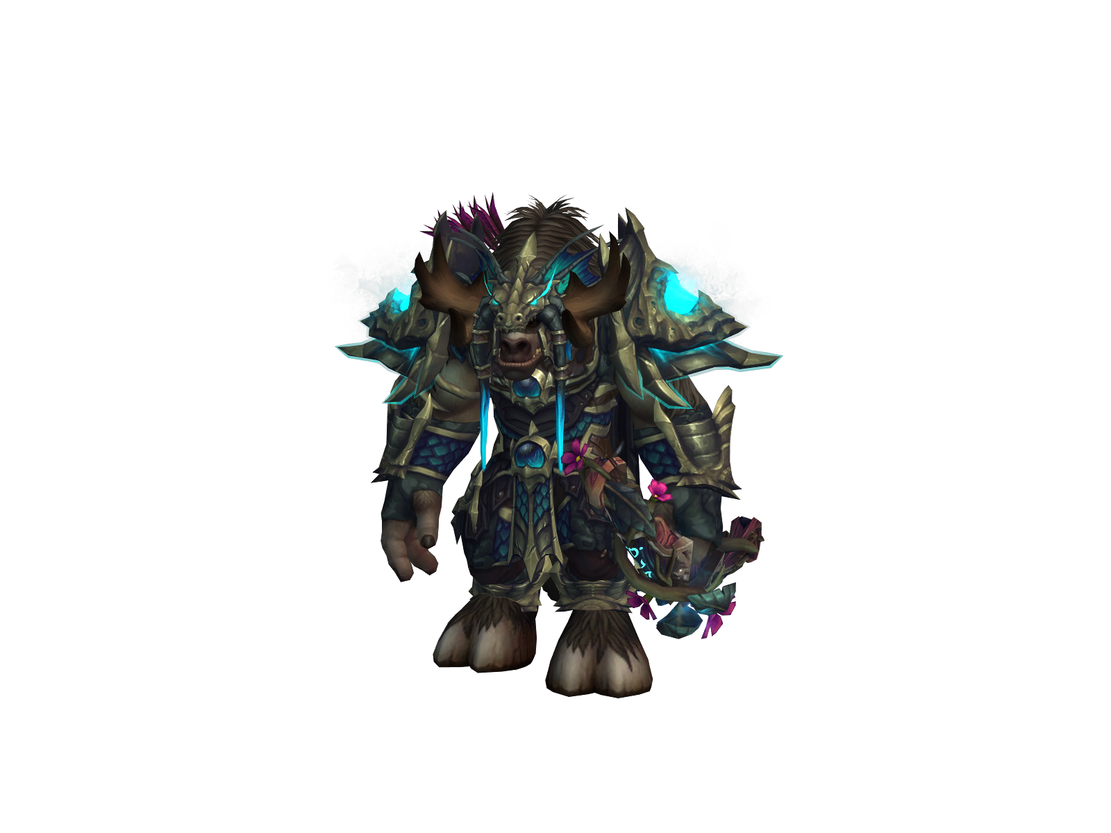 Devhoof 3D character render