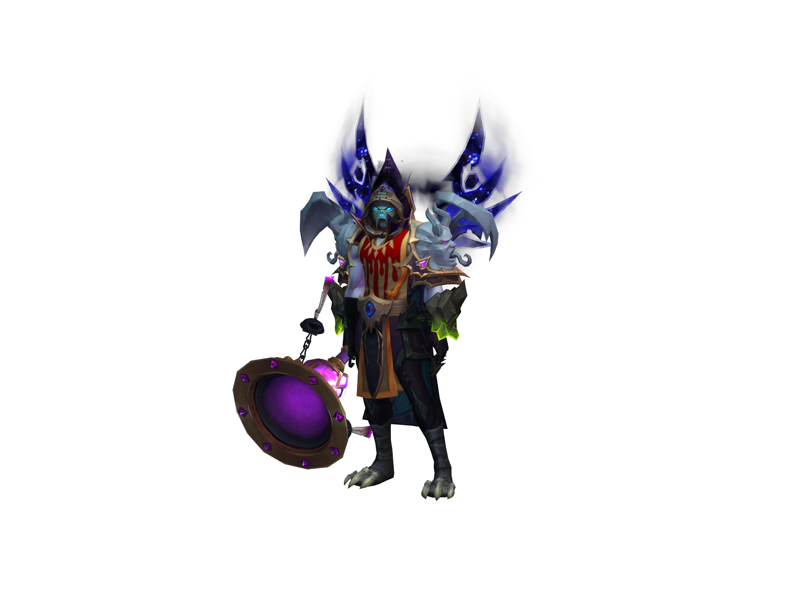 Curshes 3D character render