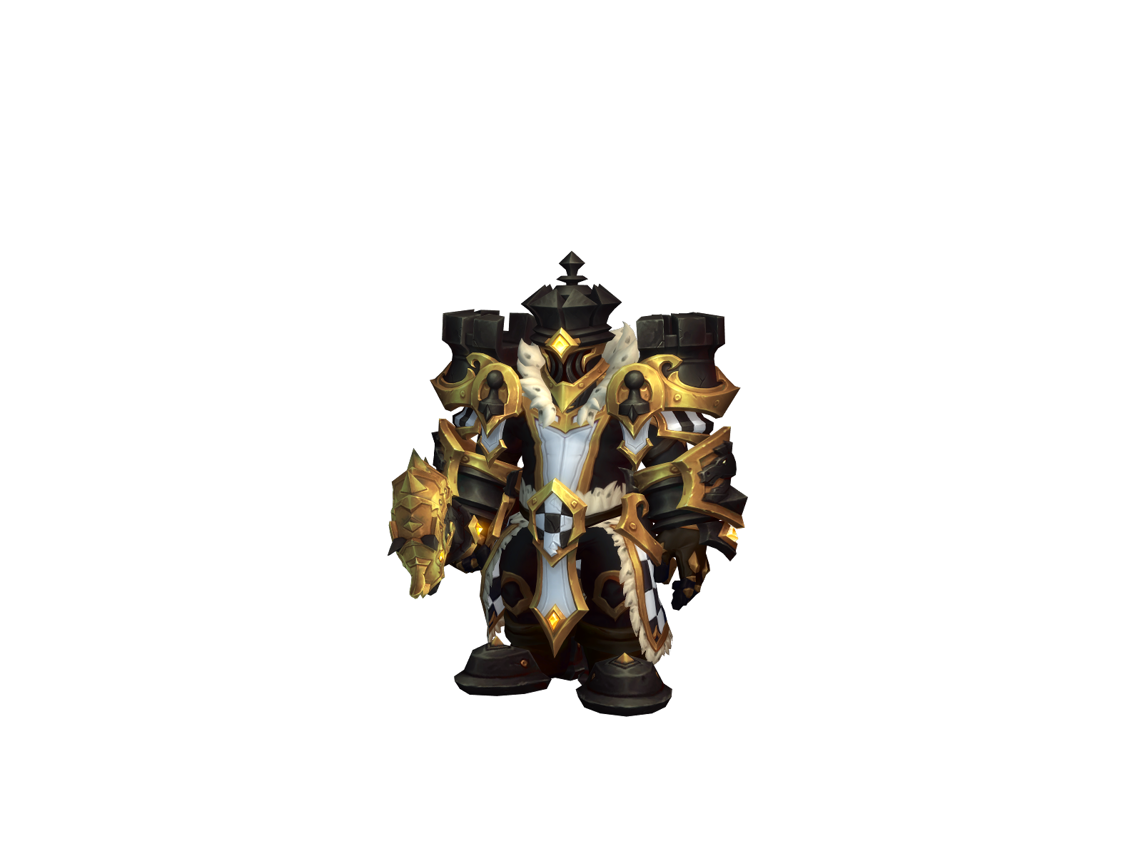 Raulin 3D character render
