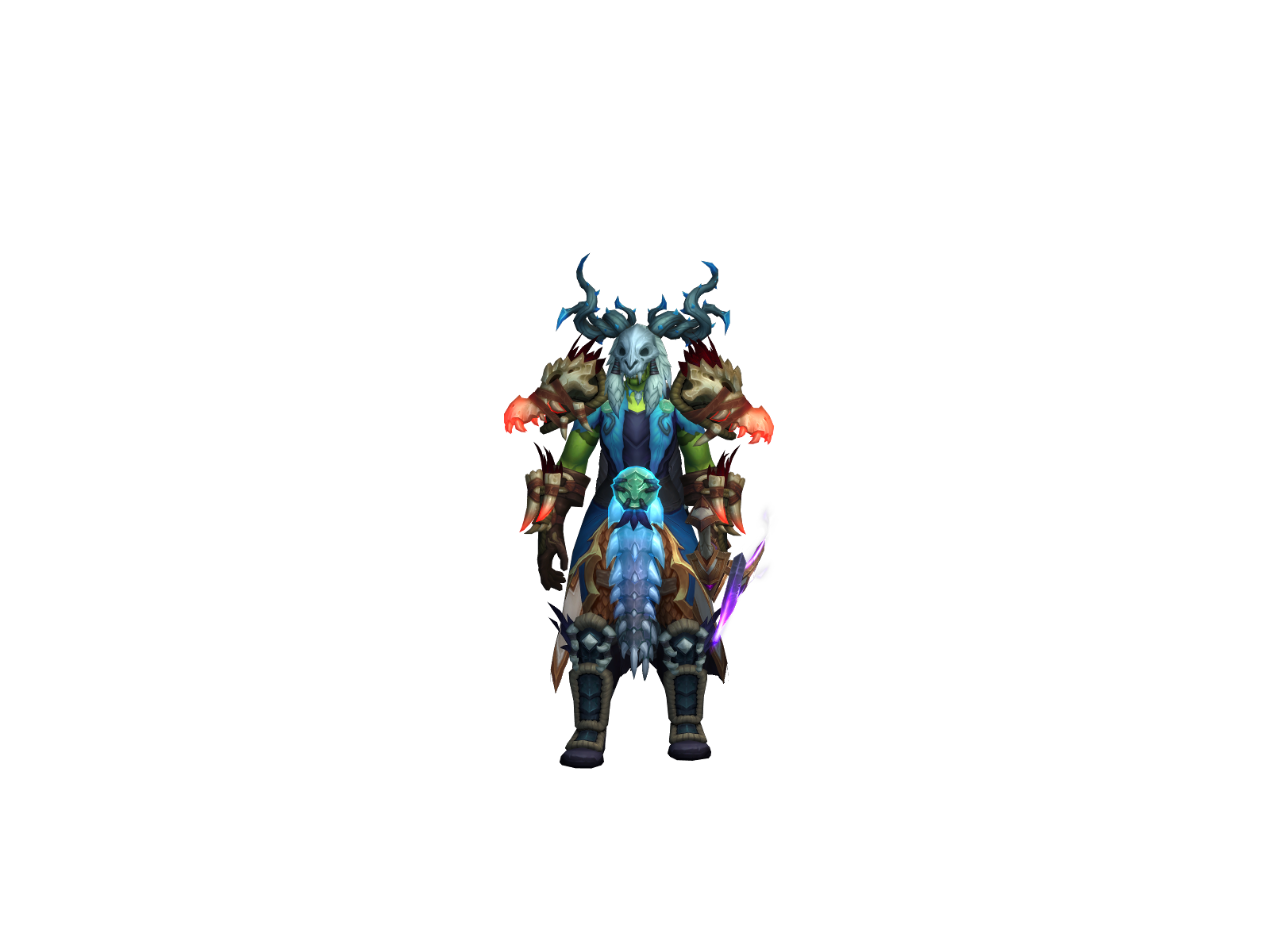 Huntermf 3D character render